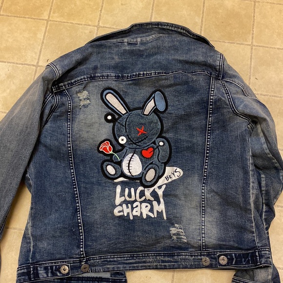 Mens XL denim jacket - Picture 4 of 4